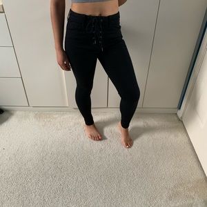 Black Tie American Eagle Skinny Jeans